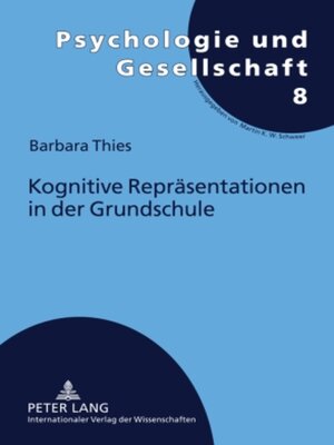 cover image of Kognitive Repräsentationen in der Grundschule
